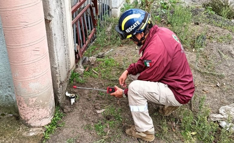**Fuga de gas en la colonia San Isidro Castillotla de Puebla**