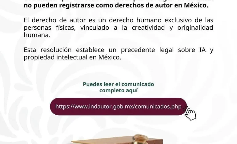 La Suprema Corte limita derechos de autor a obras creadas por humanos