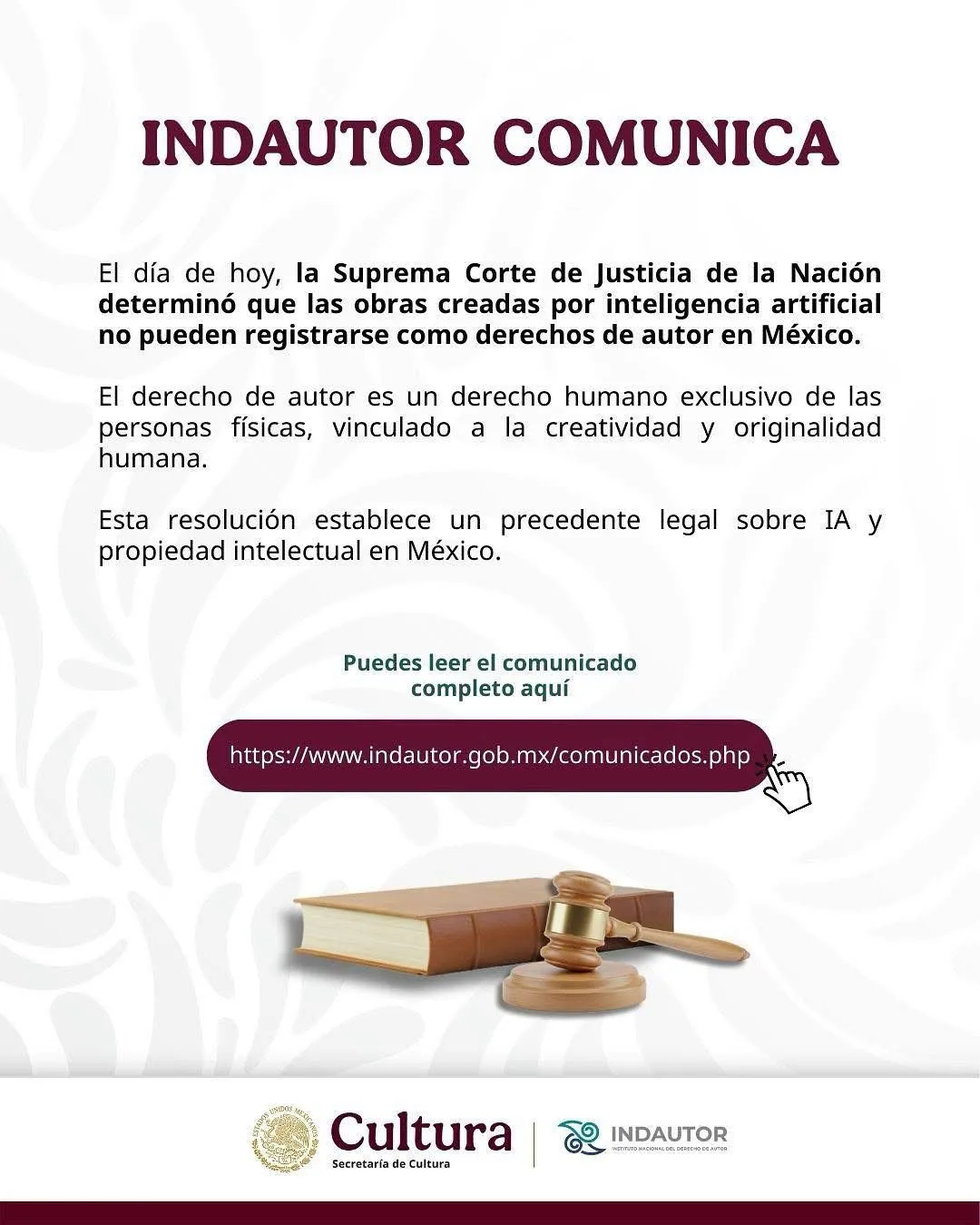 La Suprema Corte limita derechos de autor a obras creadas por humanos