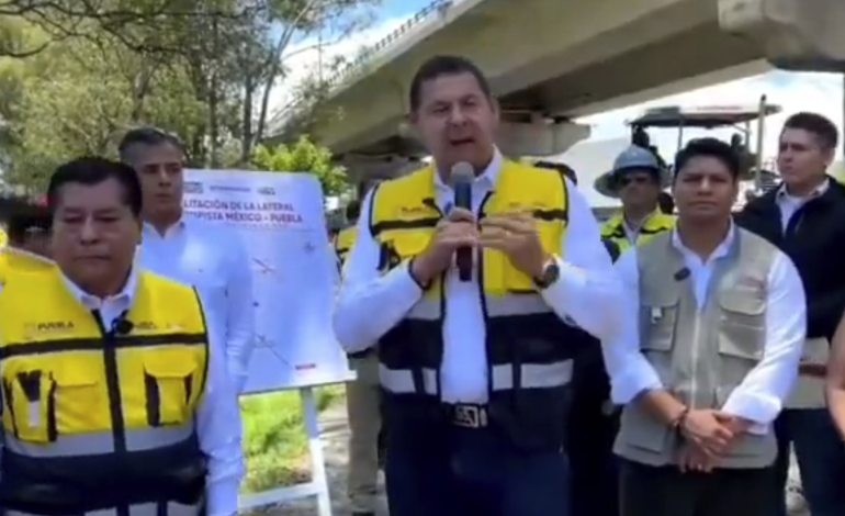 Gobernador Armenta exige mayor apoyo vial al alcalde de Puebla en medio de obras públicas