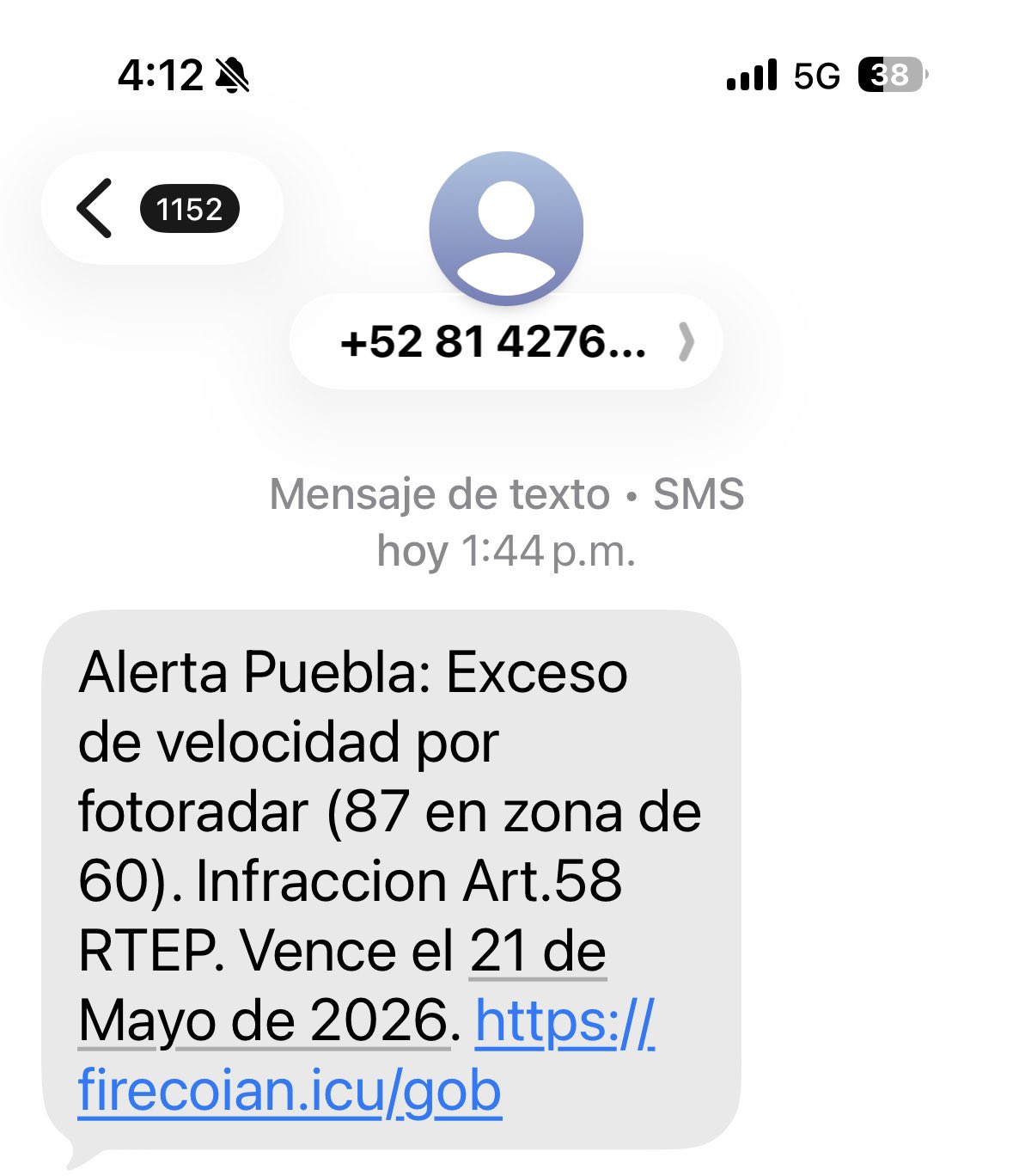 Alertan sobre nuevo fraude de fotomultas falsas en Puebla