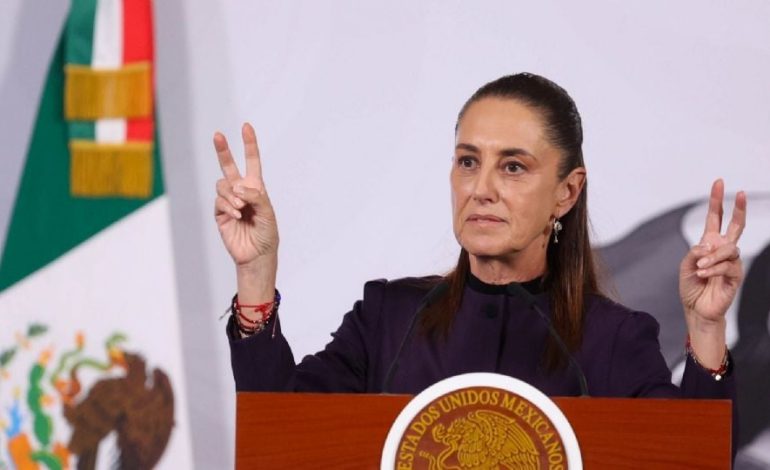 Sheinbaum rechaza señalamientos de Trump sobre narco-gobierno en México