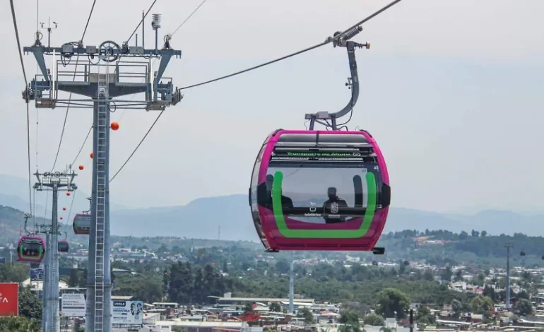 Teleférico de Uruapan moviliza a más de medio millón de personas en su primer mes de operación