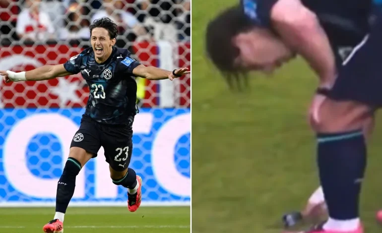 Jugador paraguayo Matías Galarza protagoniza polémica por reloj del árbitro en Mundial 2026