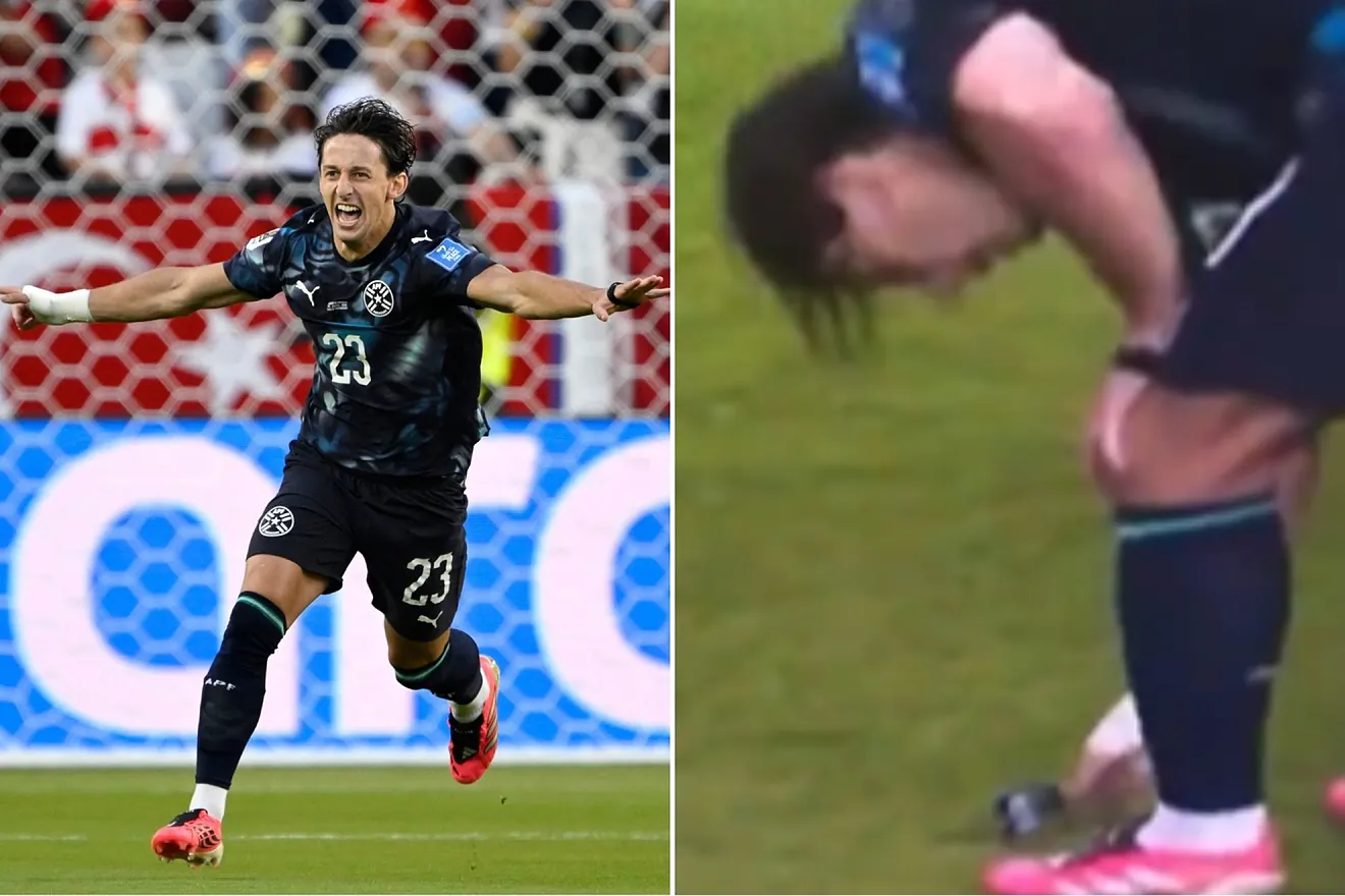 Jugador paraguayo Matías Galarza protagoniza polémica por reloj del árbitro en Mundial 2026