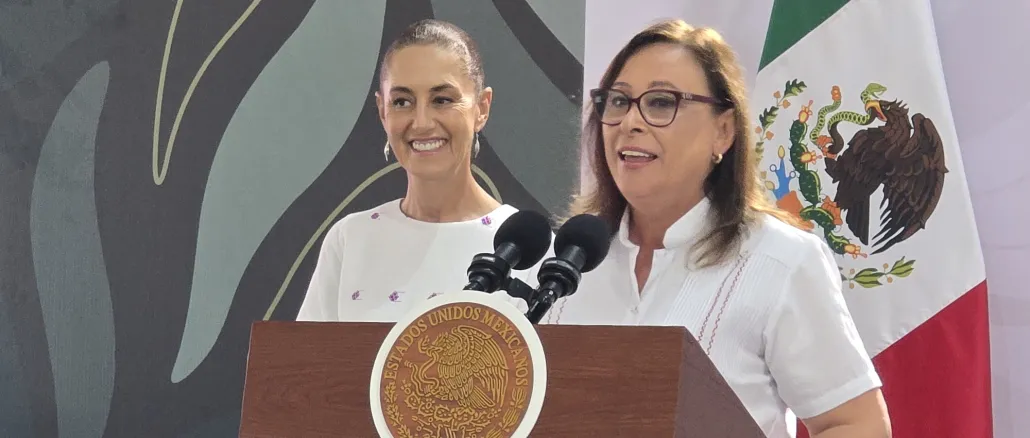 Sheinbaum respalda a Rocío Nahle tras desaparición de periodista en Veracruz