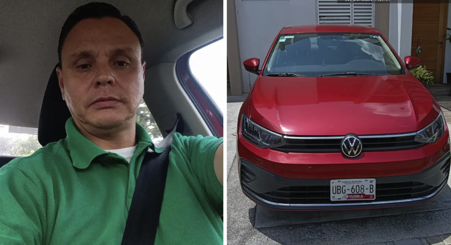 Desaparece chofer de Uber en Puebla tras realizar un viaje