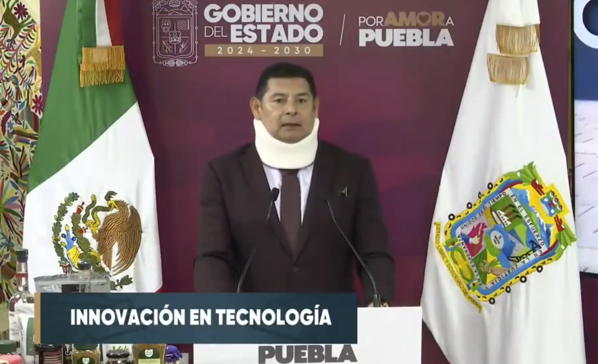 Armenta detalla plan para incorporar 8 mil vehículos eléctricos Olinia en Puebla a partir de 2027