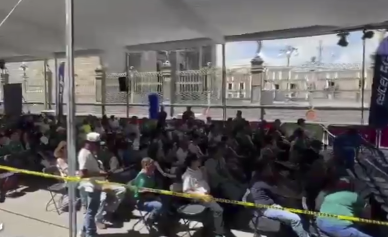 FanFest en el Zócalo de Puebla atrae a familias desde las 11:00 horas en la inauguración del Mundial 2026
