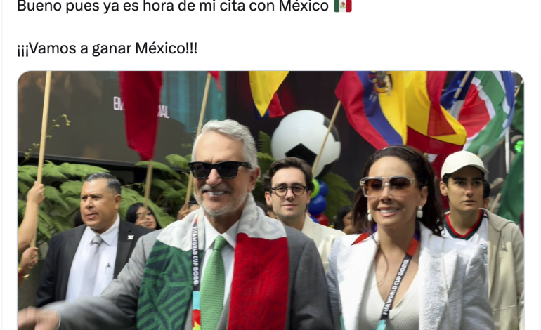 Ricardo Salinas Pliego asiste a inauguración de la Copa 2026 en el Estadio Azteca pese a críticas de Claudia Sheinbaum