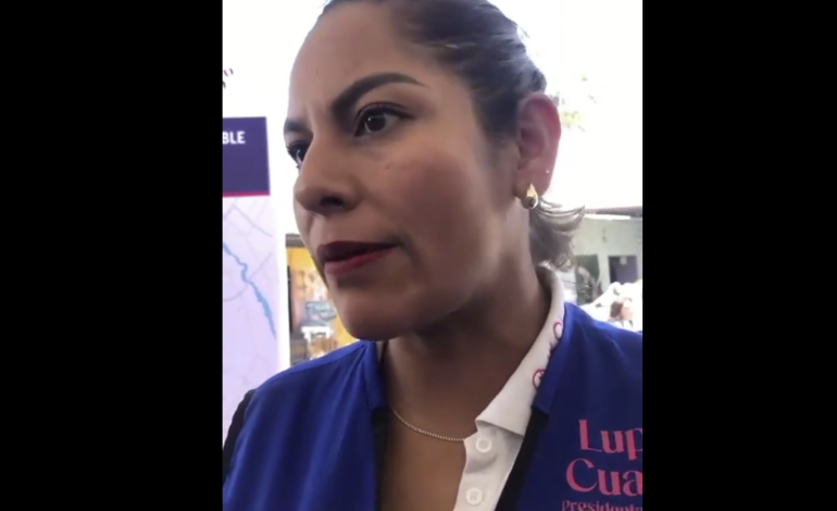 Lupita Cuautle ofrece apoyo a mujer detenida en San Andrés Cholula y pide denuncia formal contra policías