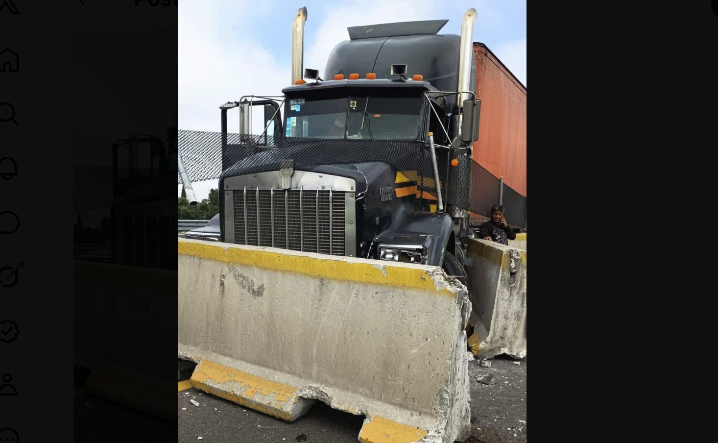 Accidente paraliza la autopista México-Puebla; tráiler bloquea circulación hacia Puebla