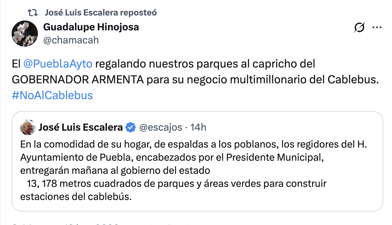 Cabildo de Puebla discutirá comodato de predios para construcción del Cablebús