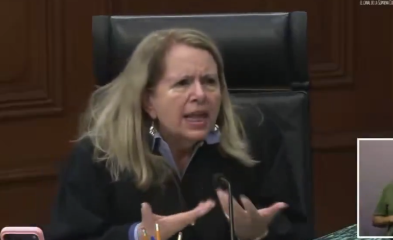 Ministra de la Suprema Corte genera polémica por comentario sobre hoteles “all inclusive”