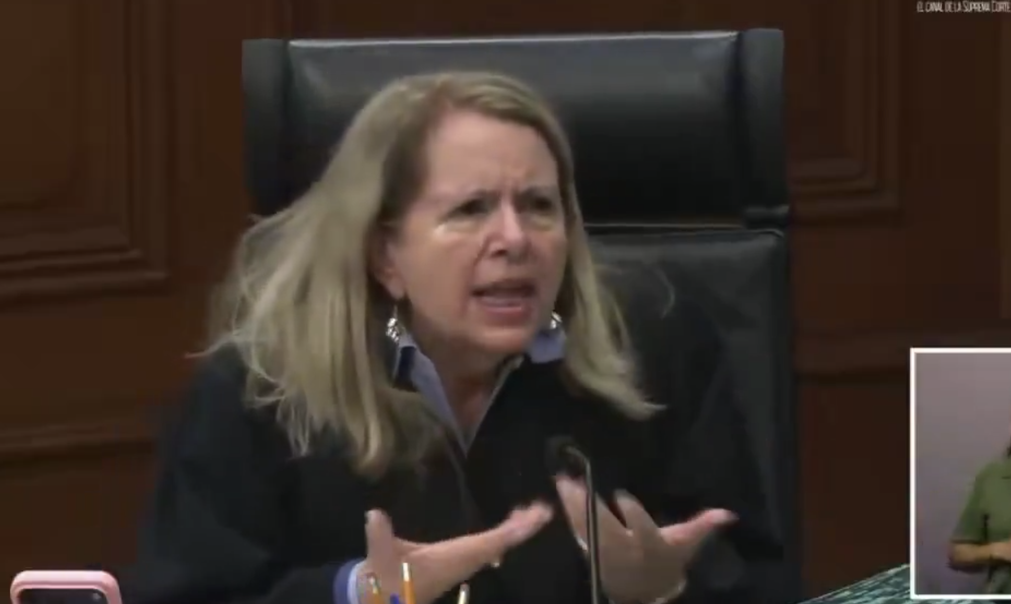 Ministra de la Suprema Corte genera polémica por comentario sobre hoteles “all inclusive”