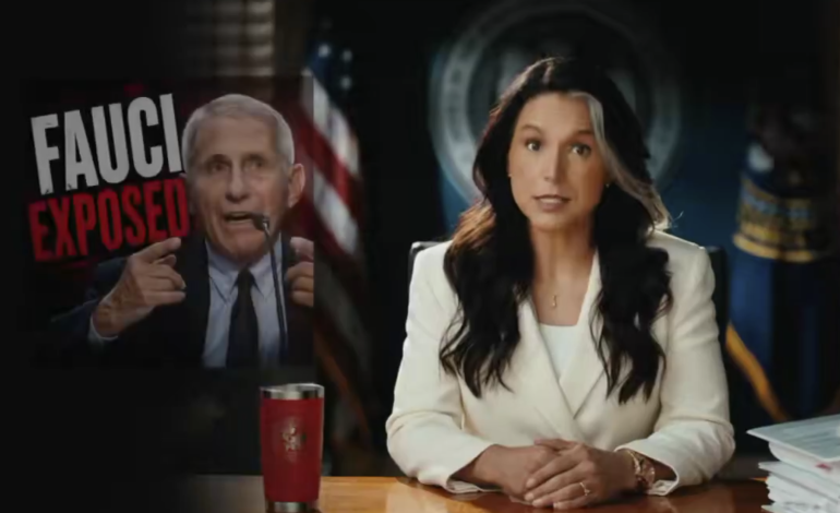 Tulsi Gabbard publica documentos que acusan a Fauci de manipular agencias para ocultar el origen del COVID-19