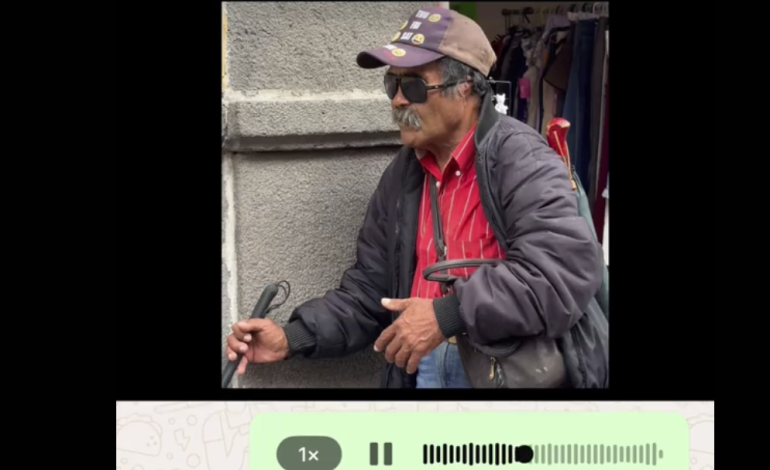 Ciego pero no menso: denuncian a abusador sexual en el centro de Puebla