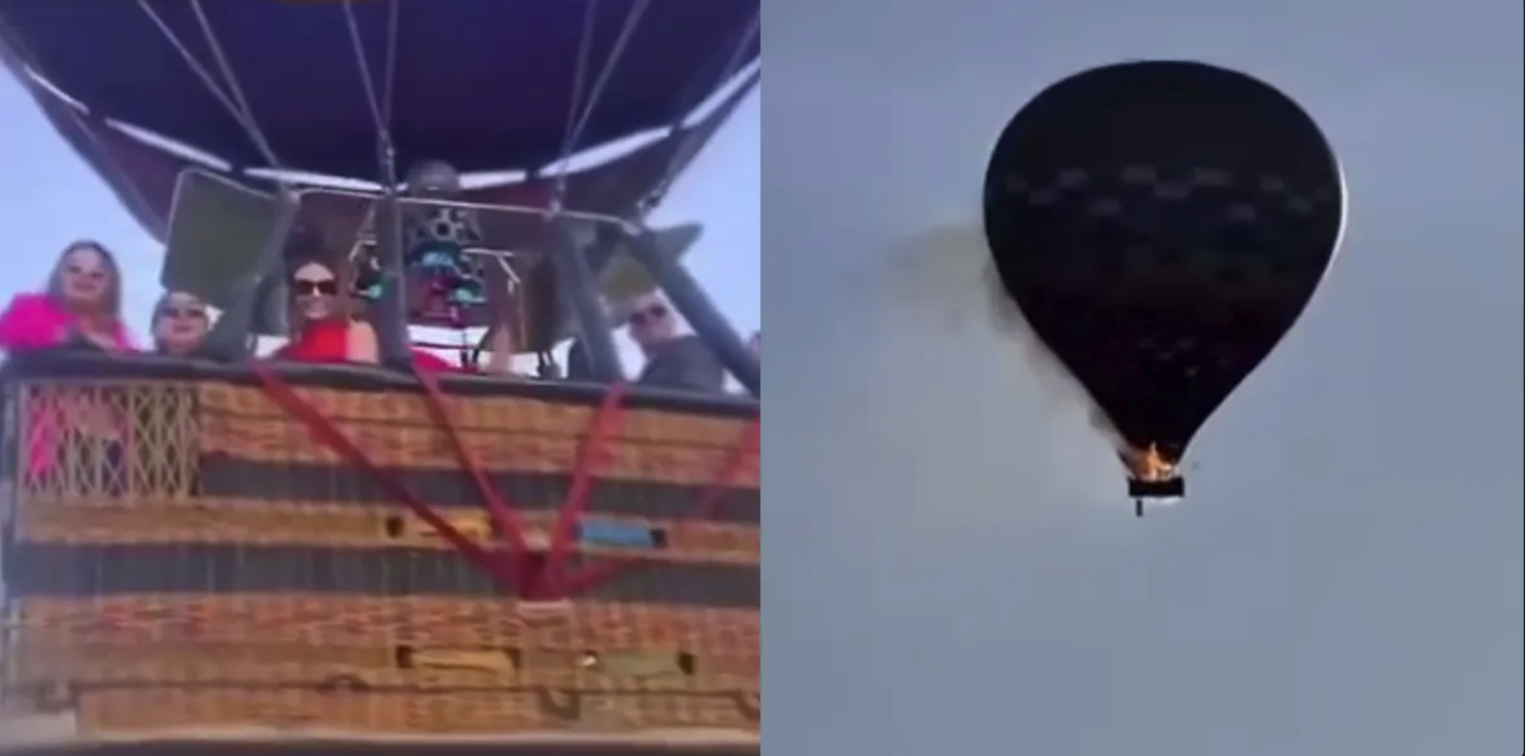 Ocho muertos y 13 sobrevivientes tras incendio de globo aerostático en Brasil