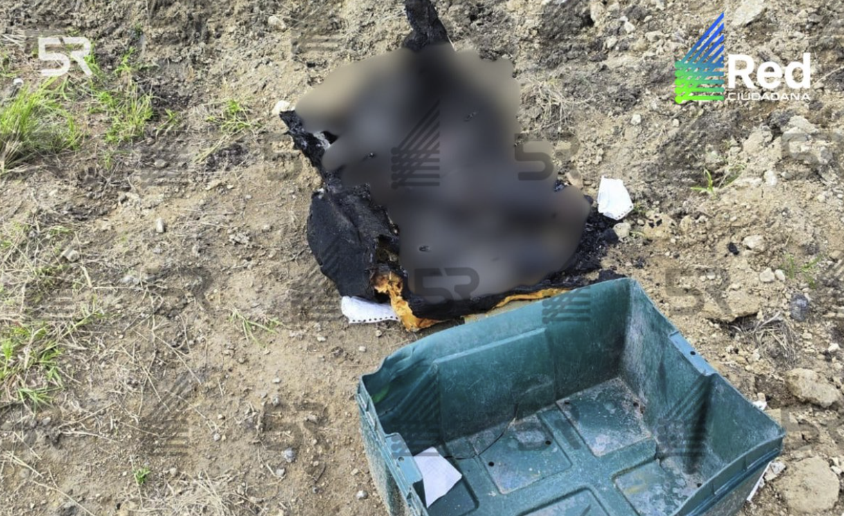 Hallan restos humanos calcinados en Puebla; investigan si corresponden a un torso