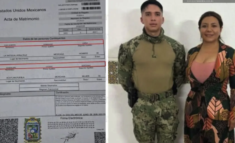 Alcaldesa de Acatlán contrae matrimonio con exsecretario de Seguridad en medio de crisis política