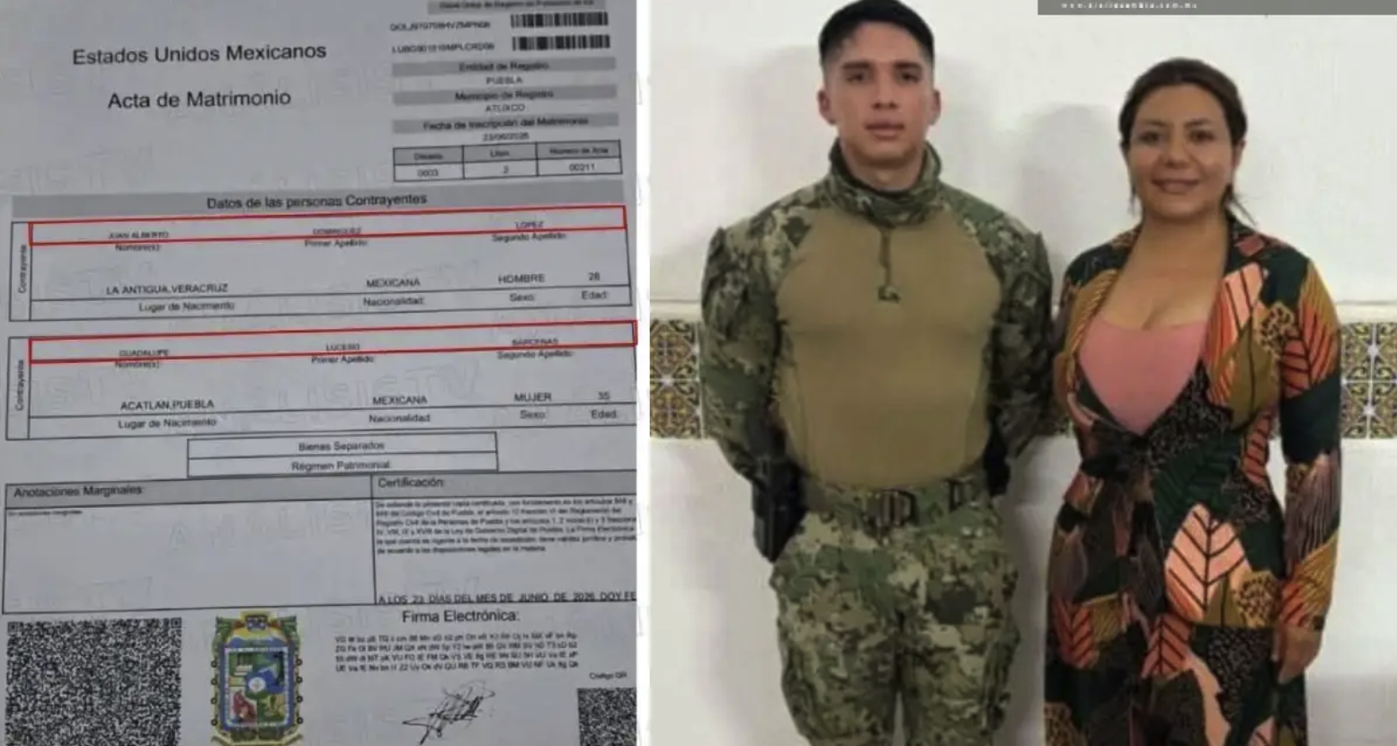 Alcaldesa de Acatlán contrae matrimonio con exsecretario de Seguridad en medio de crisis política