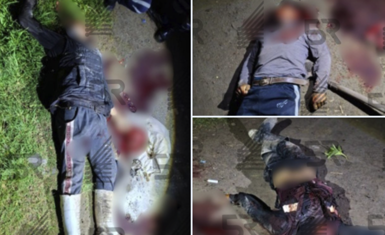 Triple homicidio en Atlixco conmociona a la colonia Santa Lucía Cosamaloapan