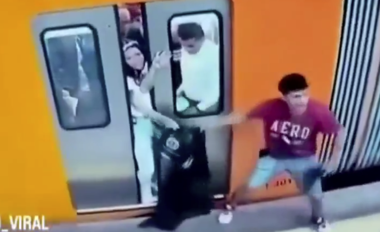 Pelea entre usuarios del Metro de la CDMX evidencia tensiones en sistema saturado