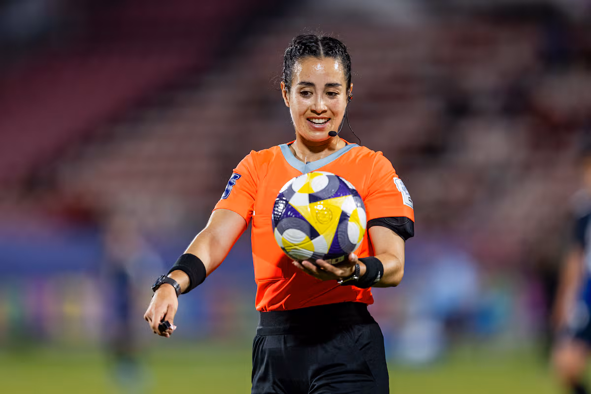 Katia Itzel García hará historia como árbitra central en el Mundial 2026