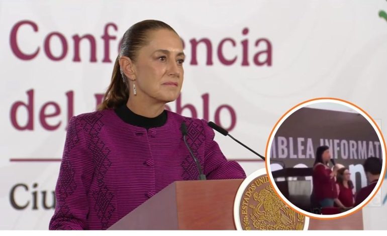 Sheinbaum reprende a diputada de Morena por comentarios contra Donald Trump