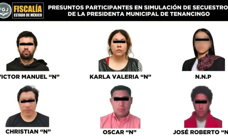 Detienen a alcaldesa de Tenancingo por presunto autosecuestro para obtener 40 millones de pesos y cubrir desfalco