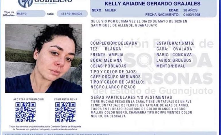 Desaparece nieta de Paquita la del Barrio tras salir de centro de rehabilitación en Guanajuato