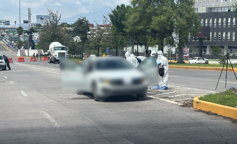 Reconstrucción del caso “Tirador de la Atlixcáyotl” genera críticas por afectar vialidad en hora pico
