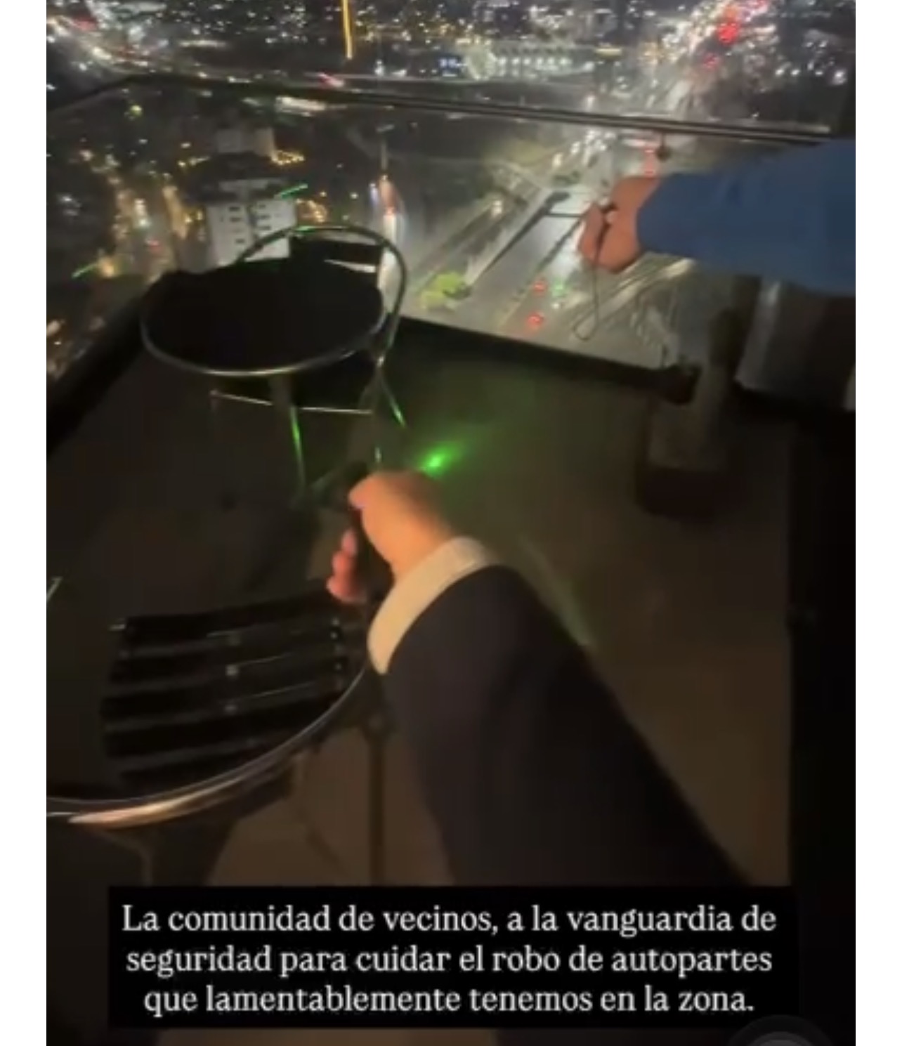 Misterio resuelto: origen del láser vinculado al “tirador de la Atlixcáyotl” es aclarado por vecino de Torre Adamant