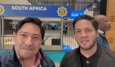 Liberan en Sudáfrica a Julio Ibáñez, reportero detenido en Sudáfrica 2 meses