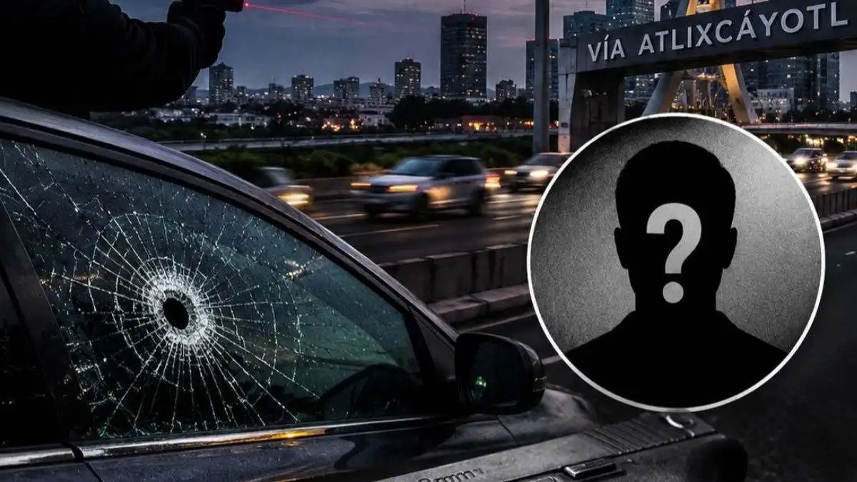 Pistola 9 mm, arma del tirador de la Vía Atlixcáyotl; SSP descarta disparos desde edificio Torre Adamant