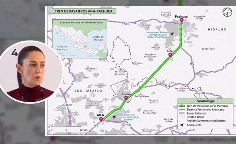 Gobierno federal expropiará 99 predios para construir el tren AIFA-Pachuca