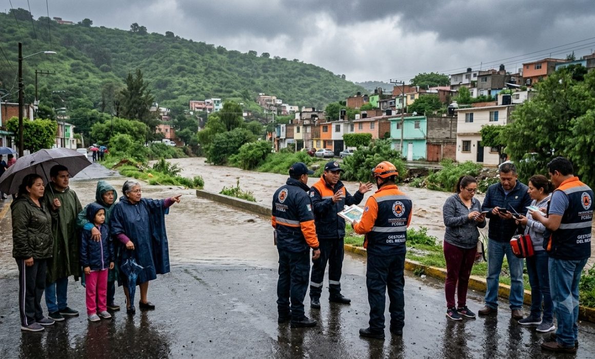 Persisten las lluvias en Puebla; especialistas alertan sobre riesgos y prevención tras tormenta de ayer