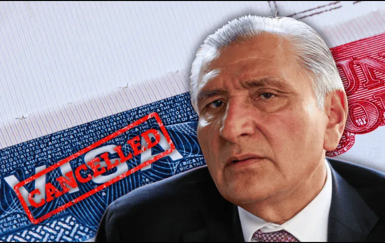 Adán Augusto López evita confirmar revocación de visa estadounidense tras señalamientos de huachicol