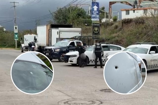 Balacera en Cuautlancingo deja cinco detenidos tras enfrentamiento con policías