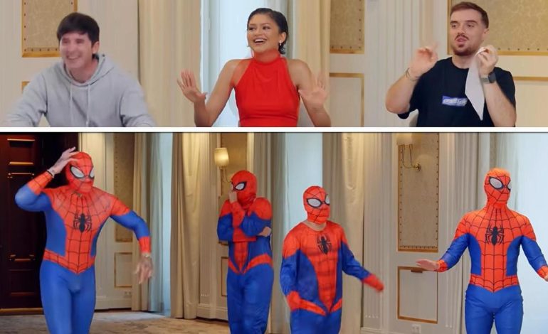 Tom Holland pierde concurso de imitadores de Spider-Man con Zendaya como jueza