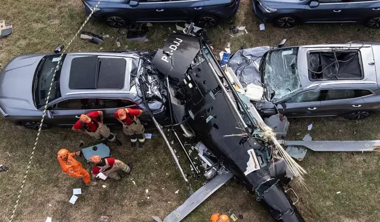 Choque de helicópteros en Río de Janeiro deja seis muertos, entre ellos el youtuber Gaspi y el cantante Oliver Tree