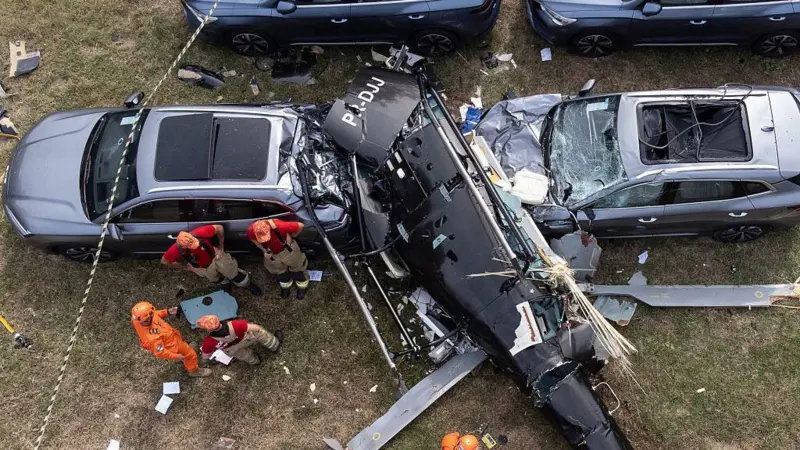 Choque de helicópteros en Río de Janeiro deja seis muertos, entre ellos el youtuber Gaspi y el cantante Oliver Tree