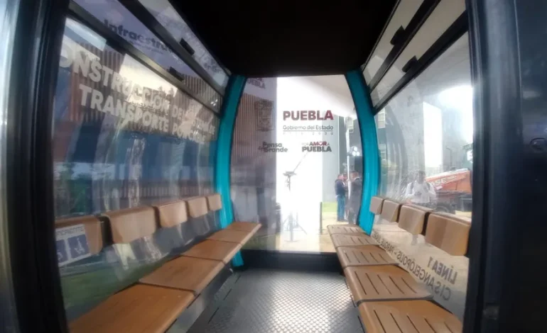 Cablebús en Puebla avanza para ampliar cobertura y mejorar movilidad urbana