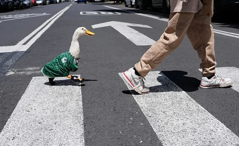Merlin, el pato que se convierte en la mascota viral del Mundial de 2026