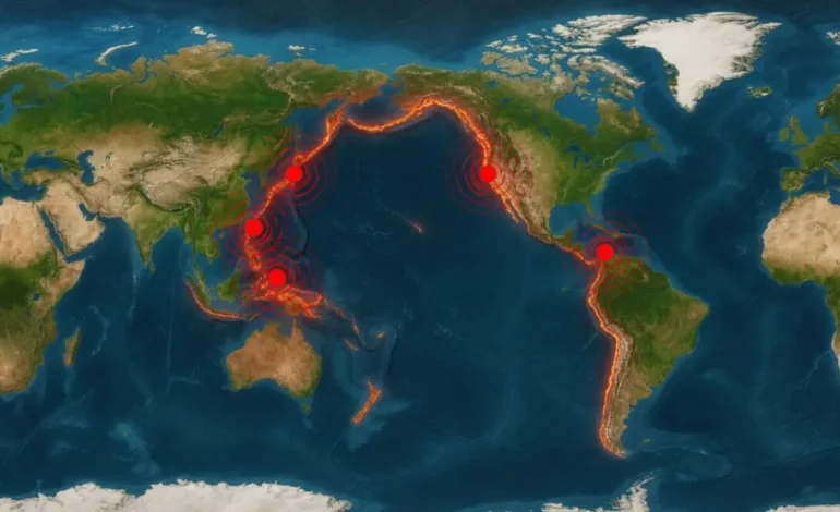 Cinco terremotos sacuden el Cinturón de Fuego del Pacífico en menos de 24 horas; México no está en riesgo inmediato