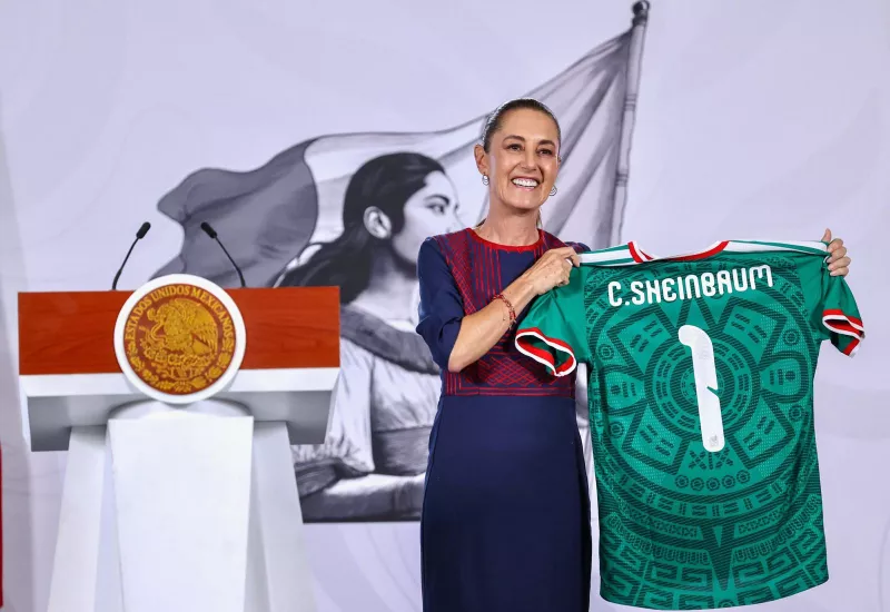 Sheinbaum presenciará la inauguración del Mundial 2026 desde Palacio Nacional ante protestas en el Zócalo