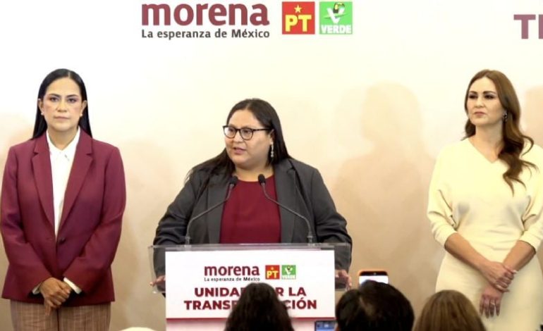 Morena, PT y PVEM acuerdan estrategia conjunta para elecciones estatales de 2027