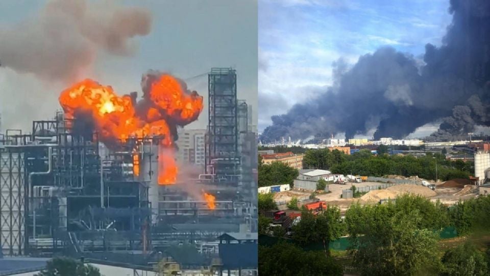Rusia enfrenta el mayor ataque con drones en dos años, con impactos en refinerías y daños colaterales
