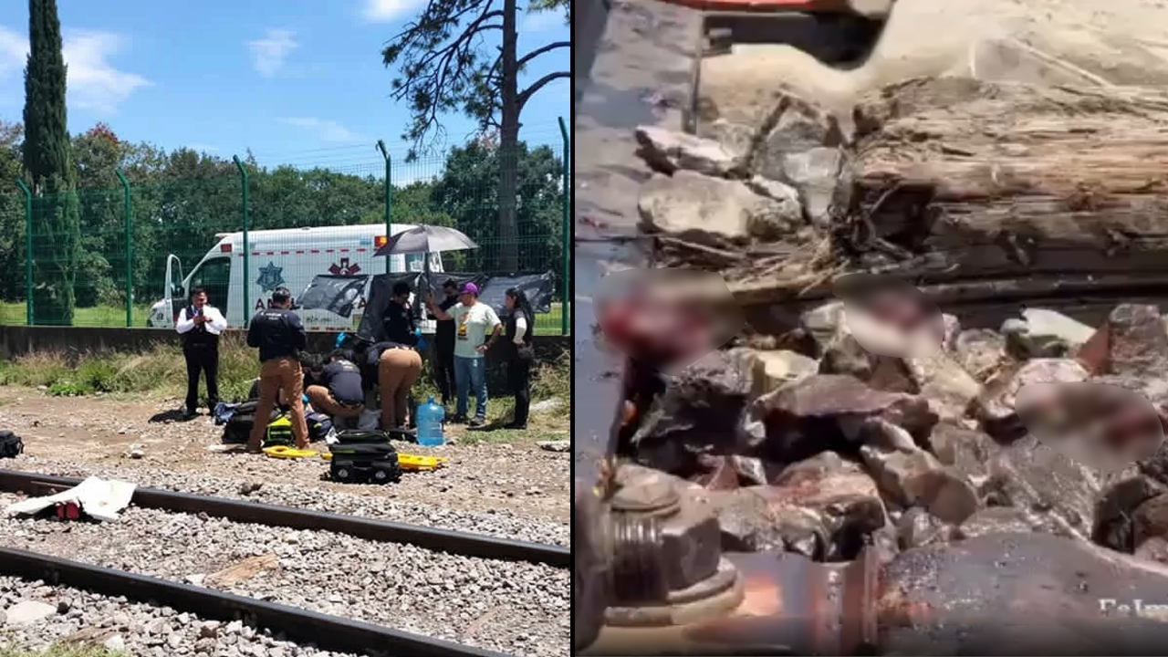 Joven de 34 años es atropellado y mutilado por tren en Bosques de Amalucan