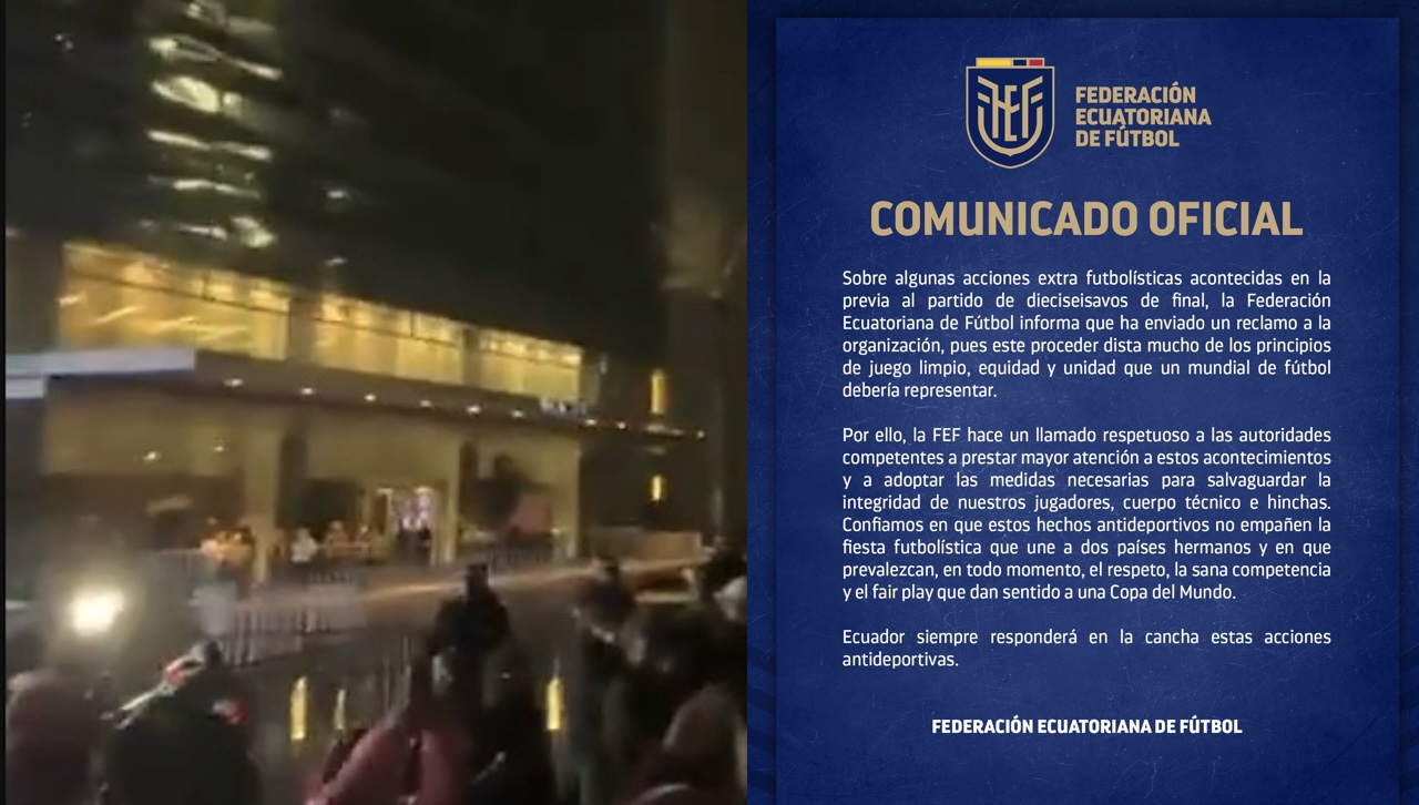 Federación Ecuatoriana de Fútbol presenta queja ante FIFA por hostigamiento en hotel de Ciudad de México